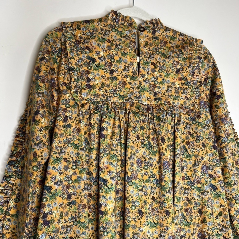 Kika Vargas Hertha Dress in Yellow Floral - Picture 12 of 16